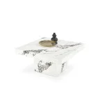 MONOLIT COFFEE TABLE, WHITE MARBLE order